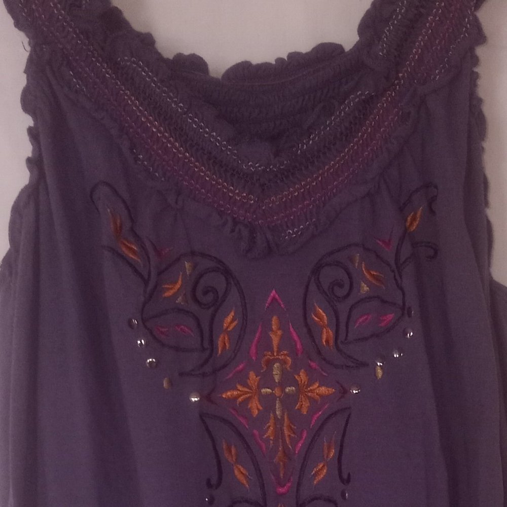 Adobe Star Tank Top NWOT